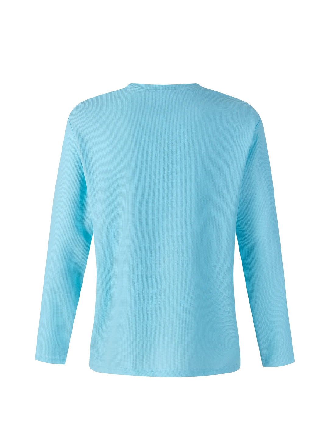 Frederick | Langarmshirt aus strukturiertem Waffelstrick - Image 12
