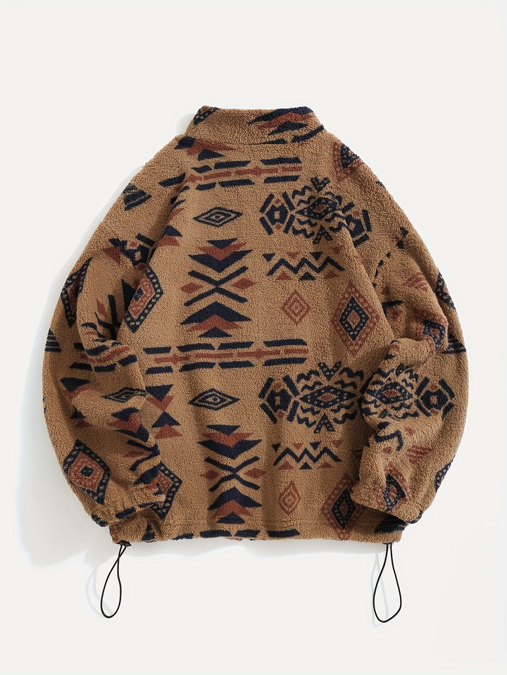 Lorraine | Gemusterte Reißverschlussjacke - Image 11