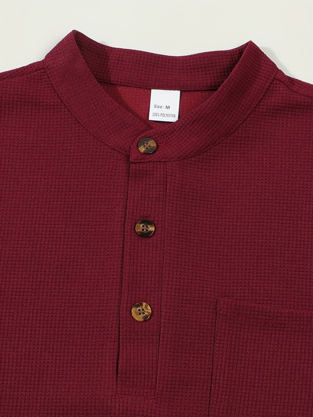 Dawson | Strukturiertes Langarm-Henley-Shirt - Image 27
