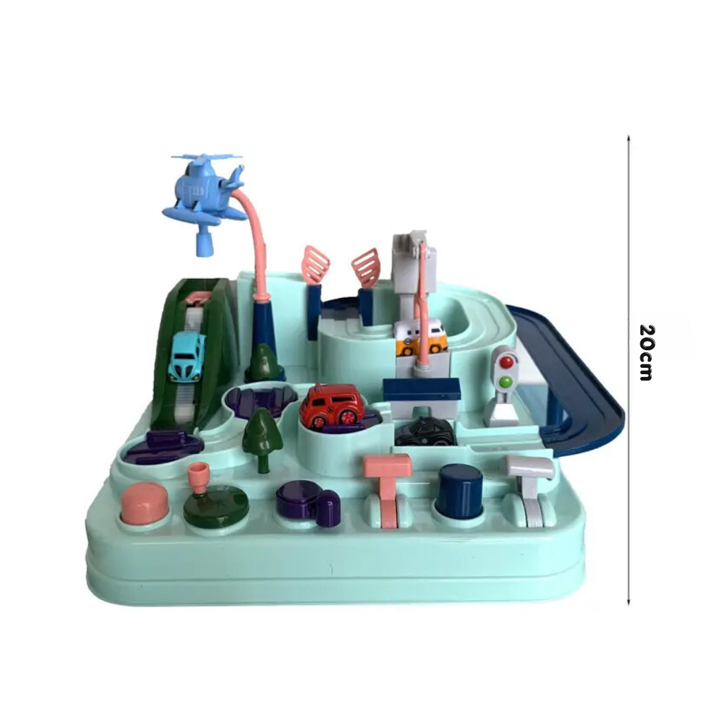 Carventura – Magnetic Car Racing Track Board With Cars