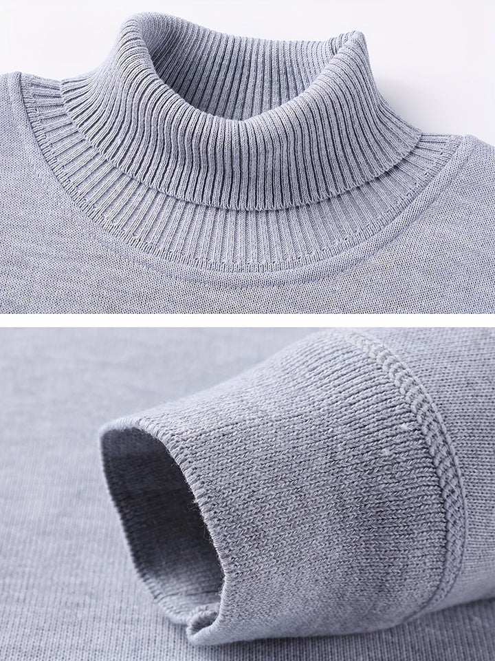 Tristan | Kuscheliger Pullover mit hohem Kragen - Image 16