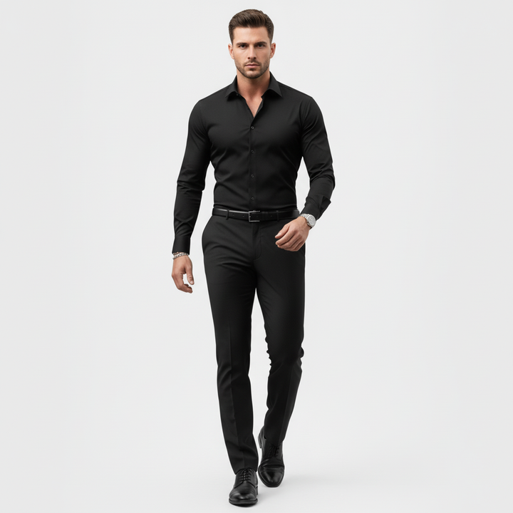 Holden - Herren Slim Fit Langarmhemd