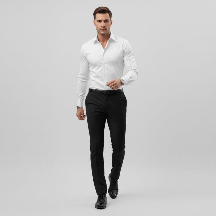 Holden - Herren Slim Fit Langarmhemd