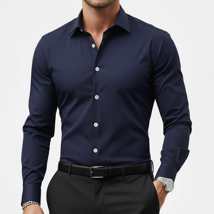 Holden - Herren Slim Fit Langarmhemd