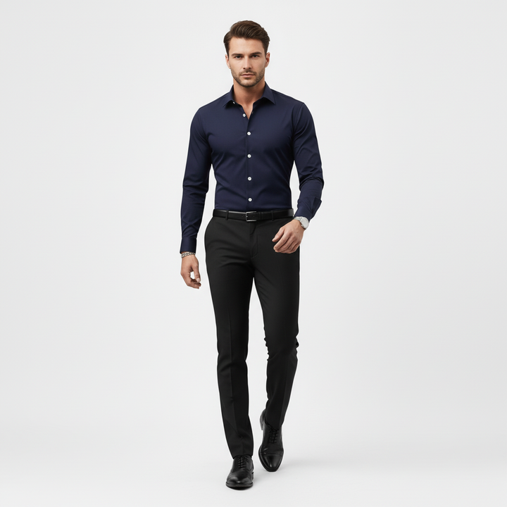 Holden - Herren Slim Fit Langarmhemd