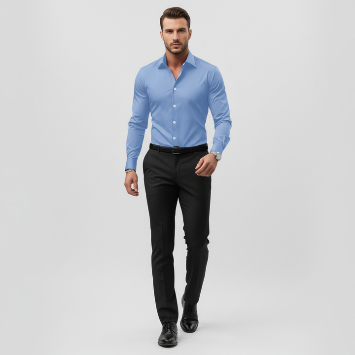 Holden - Herren Slim Fit Langarmhemd