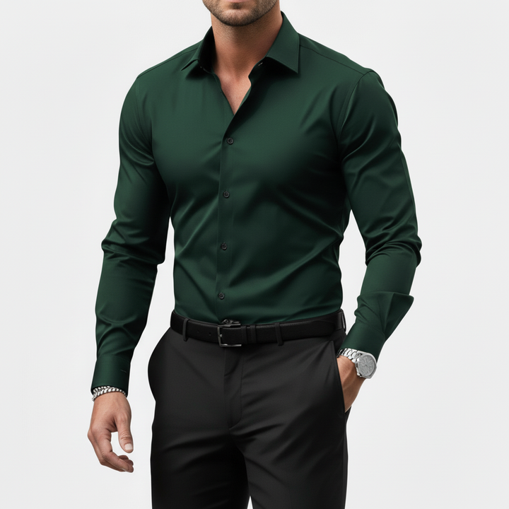 Holden - Herren Slim Fit Langarmhemd