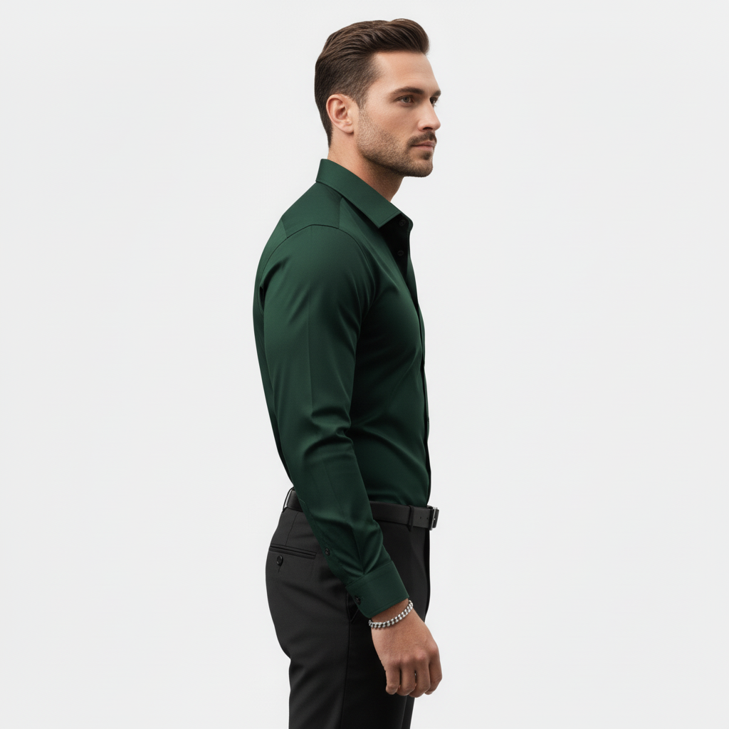 Holden - Herren Slim Fit Langarmhemd