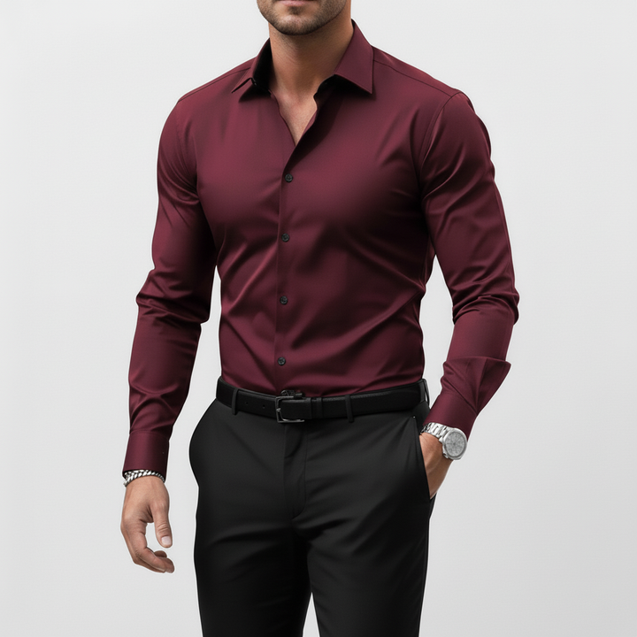 Holden - Herren Slim Fit Langarmhemd