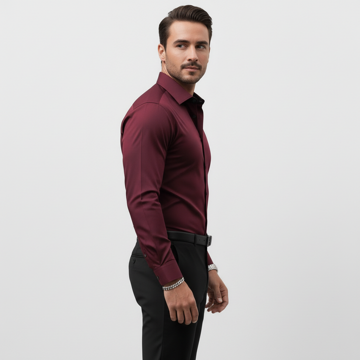 Holden - Herren Slim Fit Langarmhemd