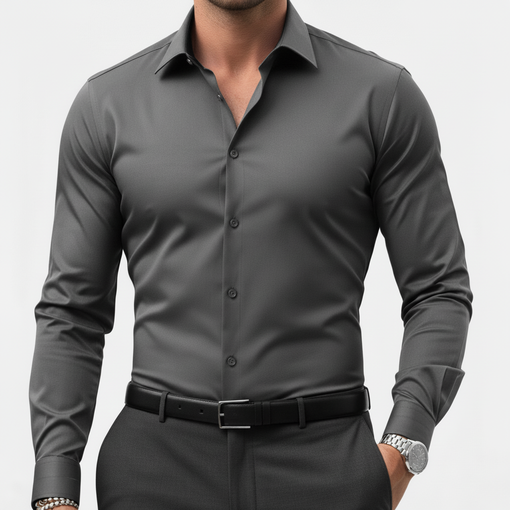 Holden - Herren Slim Fit Langarmhemd