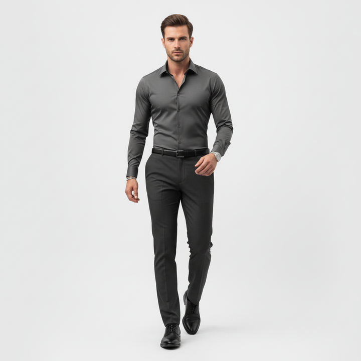 Holden - Herren Slim Fit Langarmhemd