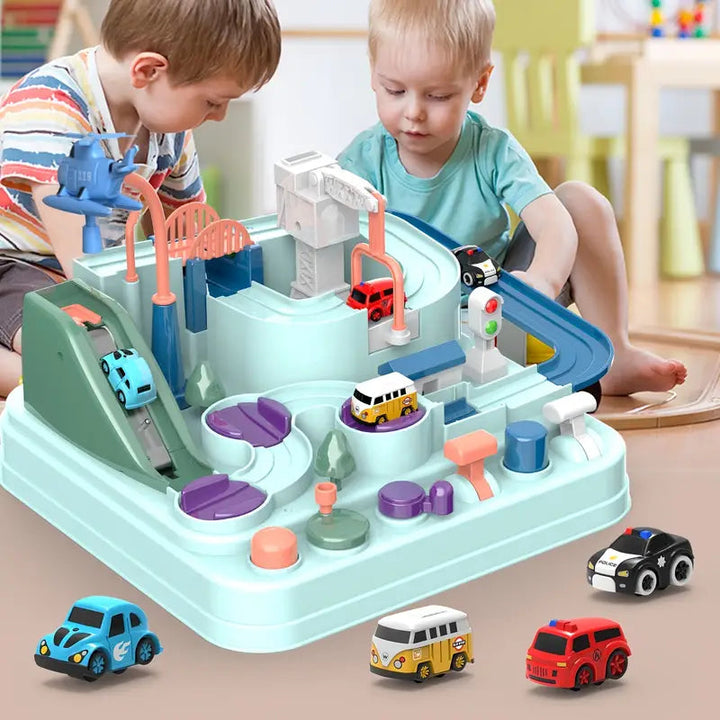 Carventura – Magnetic Car Racing Track Board With Cars