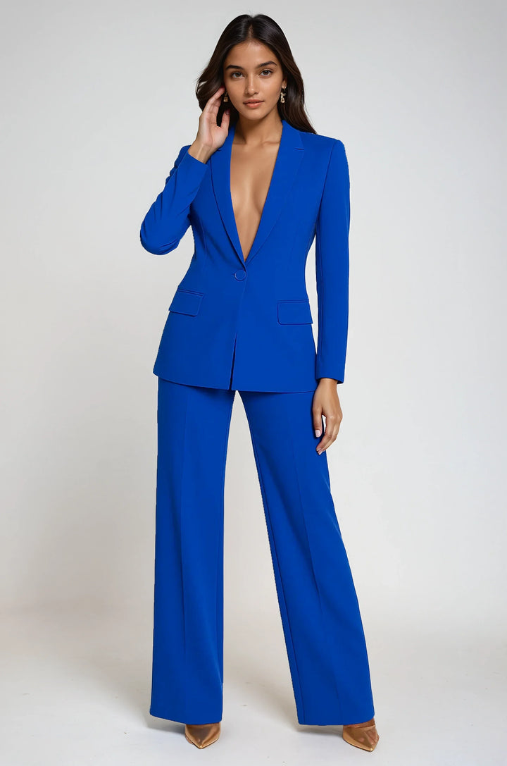 Lévara - Eleganter Damen Blazer Hosenanzug