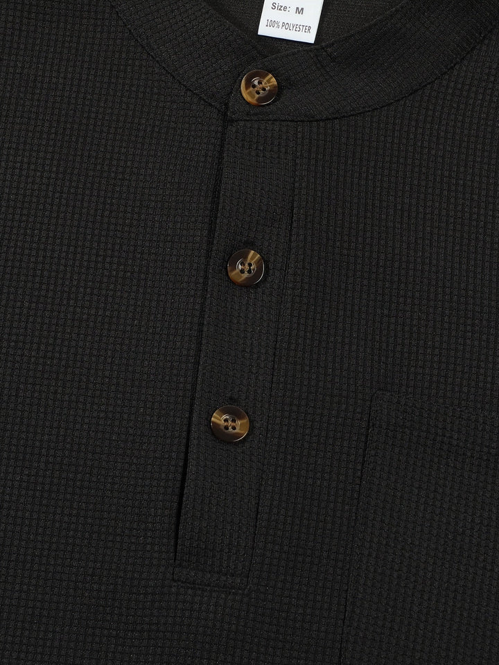 Dawson | Strukturiertes Langarm-Henley-Shirt - Image 16