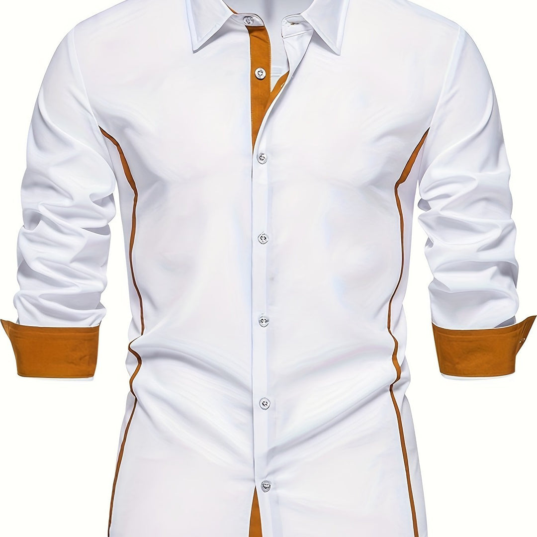 Dorian | Langarmhemd mit Kontrastbesatz - Image 19