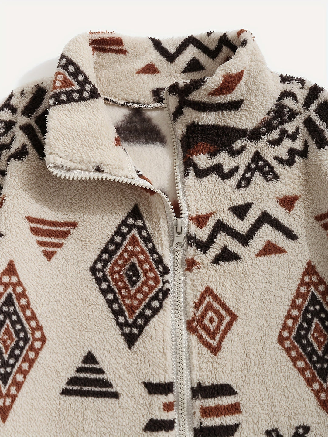 Lorraine | Gemusterte Reißverschlussjacke - Image 5