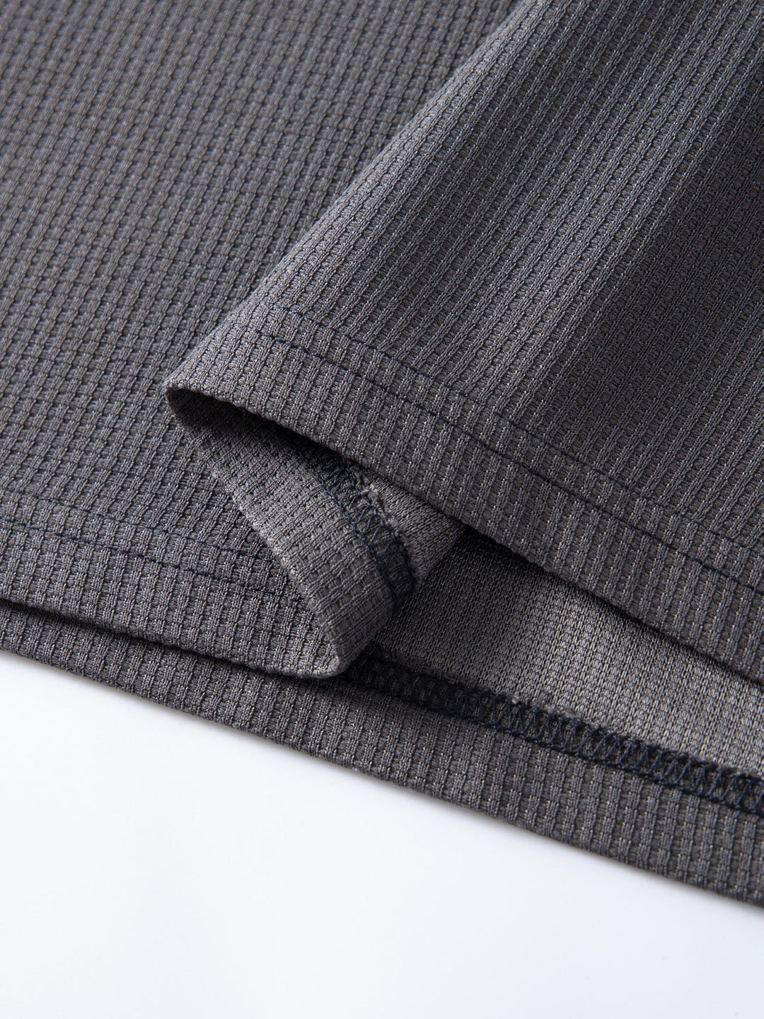 Frederick | Langarmshirt aus strukturiertem Waffelstrick - Image 25