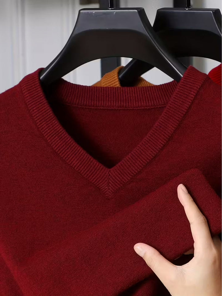 Conrad | Eleganter V-Ausschnitt-Pullover - Image 13