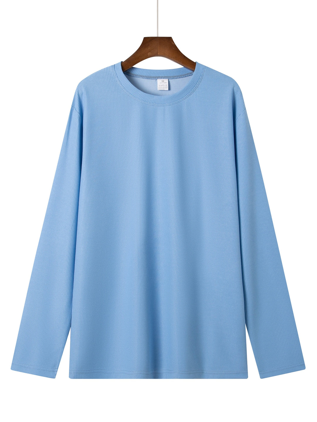 Frederick | Langarmshirt aus strukturiertem Waffelstrick - Image 17