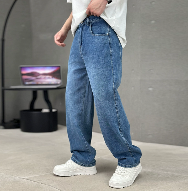 Jeremy | Men's Stylish Straight Leg Jeans - Image 4