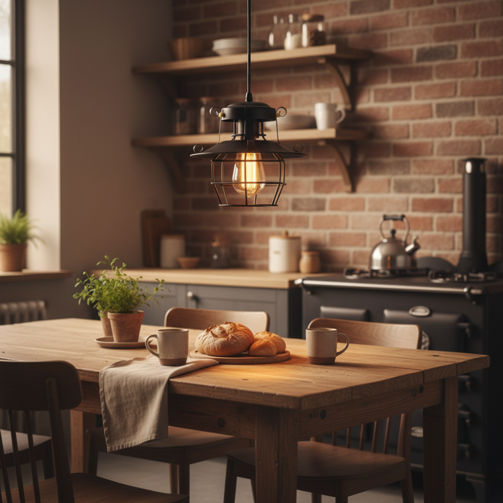 Orlando– Industrielle Retro Pendelleuchte