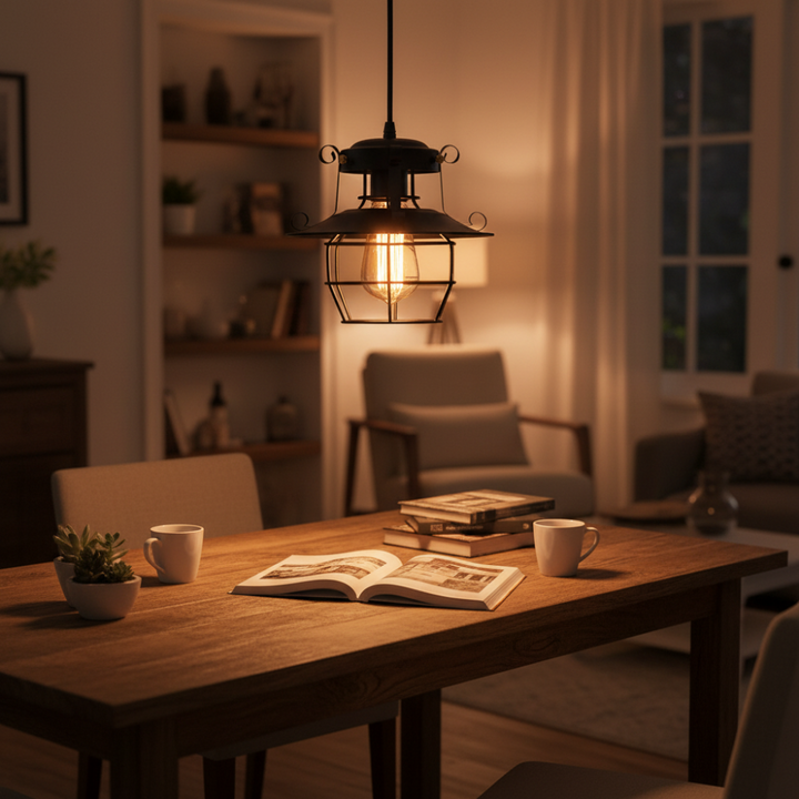 Orlando– Industrielle Retro Pendelleuchte