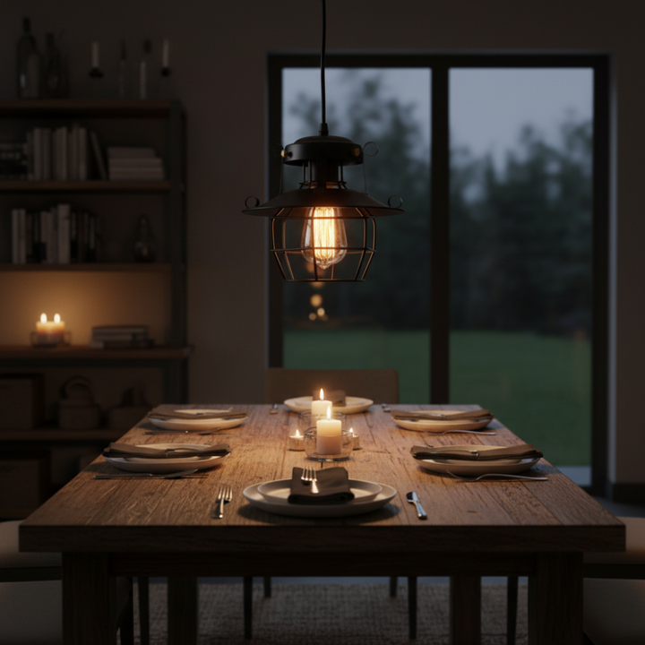 Orlando– Industrielle Retro Pendelleuchte