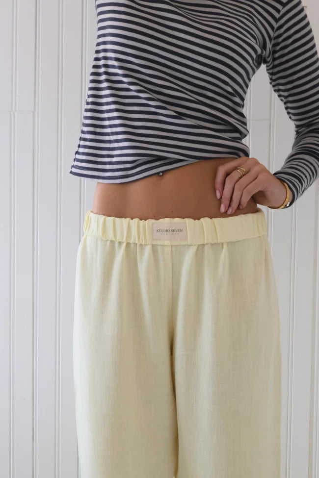 Iviora - Damen Baumwoll Loungehose