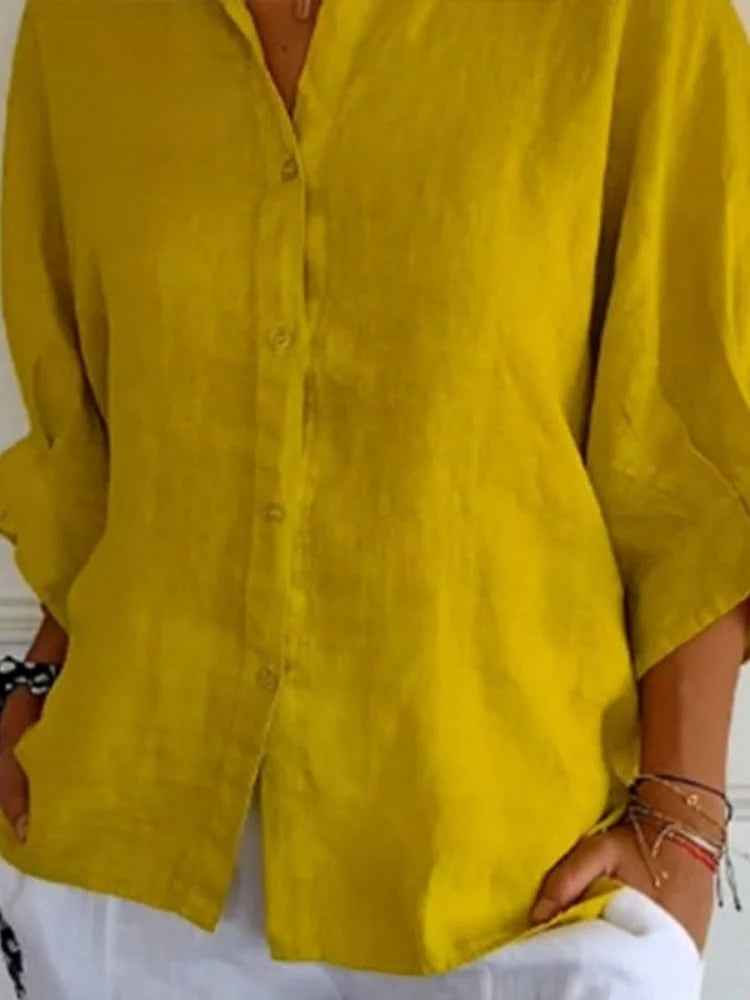Paige - Damen Leinenbluse