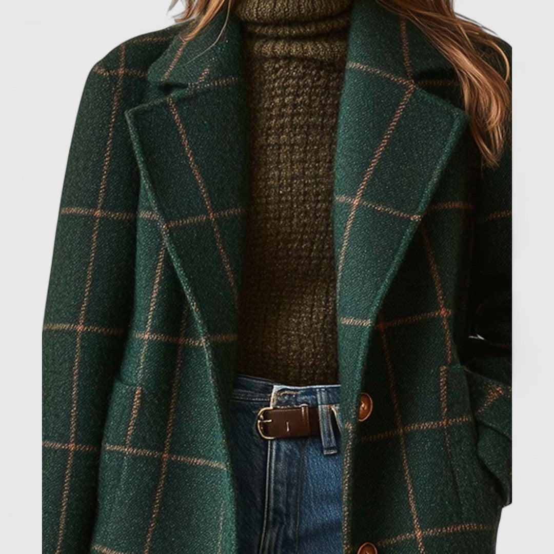 GERADE GESCHNITTENER KAROMANTEL FÜR DAMEN - Image 6