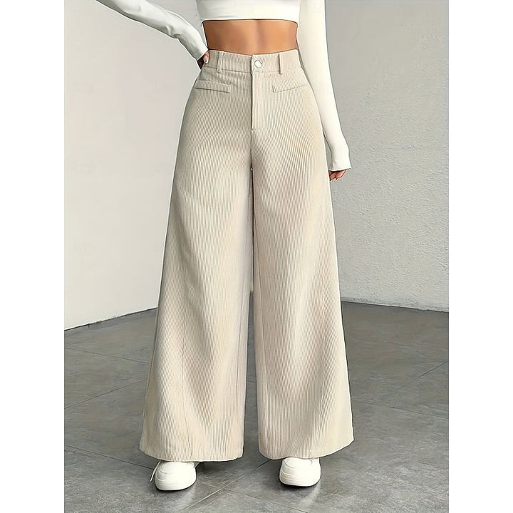 Gwyneth | Weite Hose mit hoher Taille - Image 6