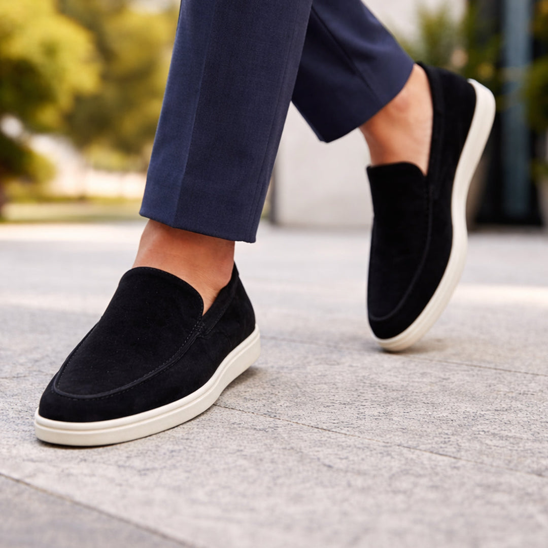 Hepvano - Herren Wildleder Loafer