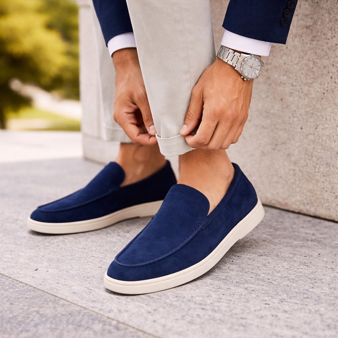 Hepvano - Herren Wildleder Loafer