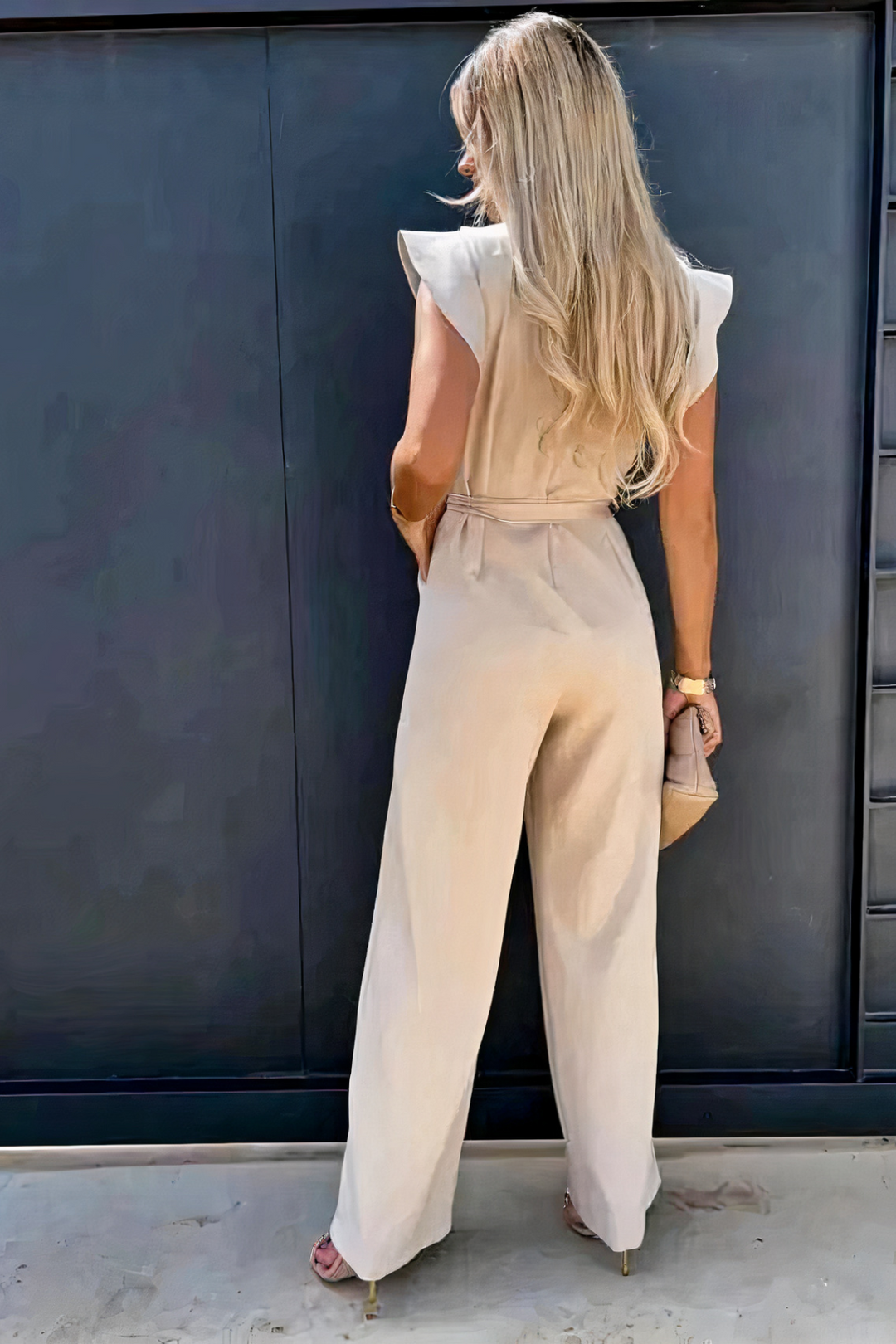 Women Casual Wide Leg Summer Jumpsuit - Image 6