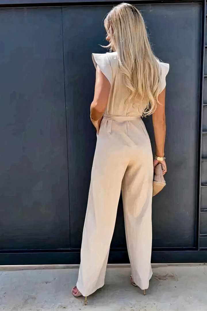 Women Casual Wide Leg Summer Jumpsuit - Image 6