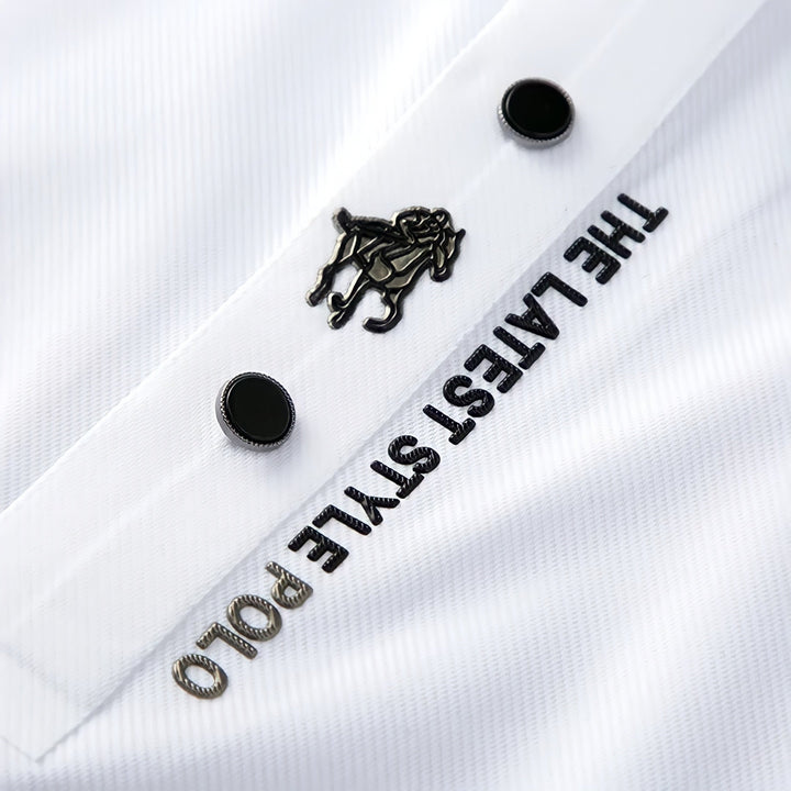 Solvian - Knitterfreies Polo Shirt Herren Sommer
