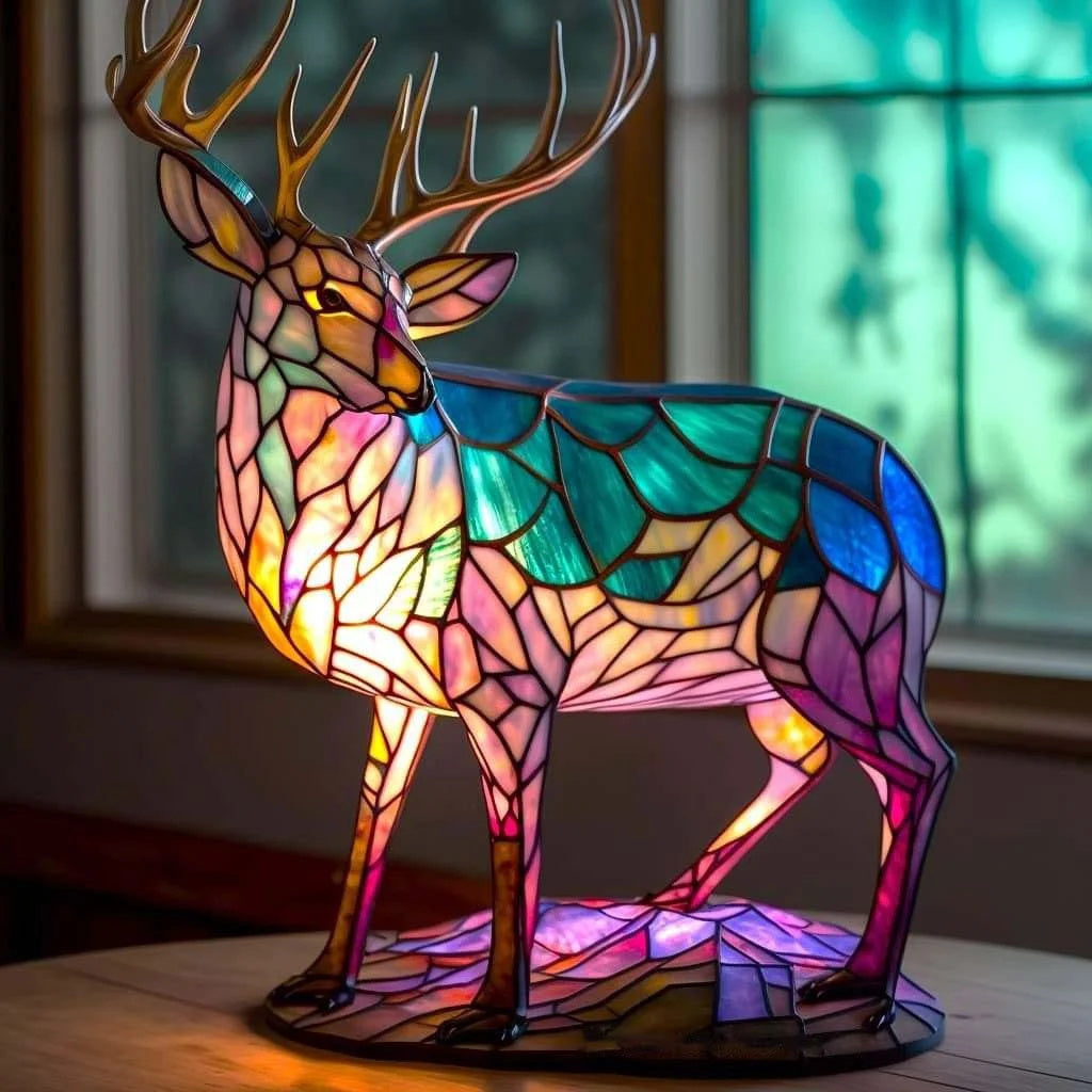 Almira - Illuminated Animal Art Wall Decoration