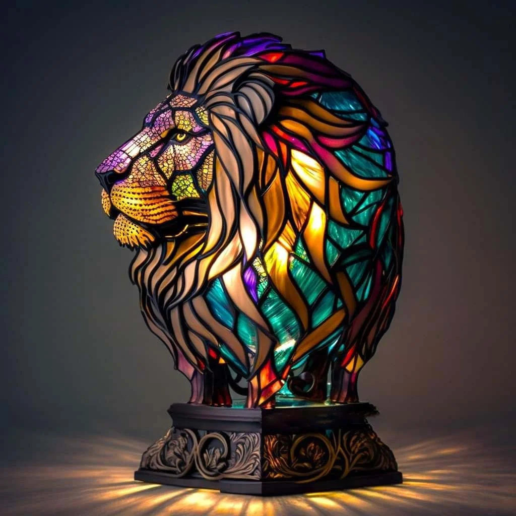 Almira - Illuminated Animal Art Wall Decoration