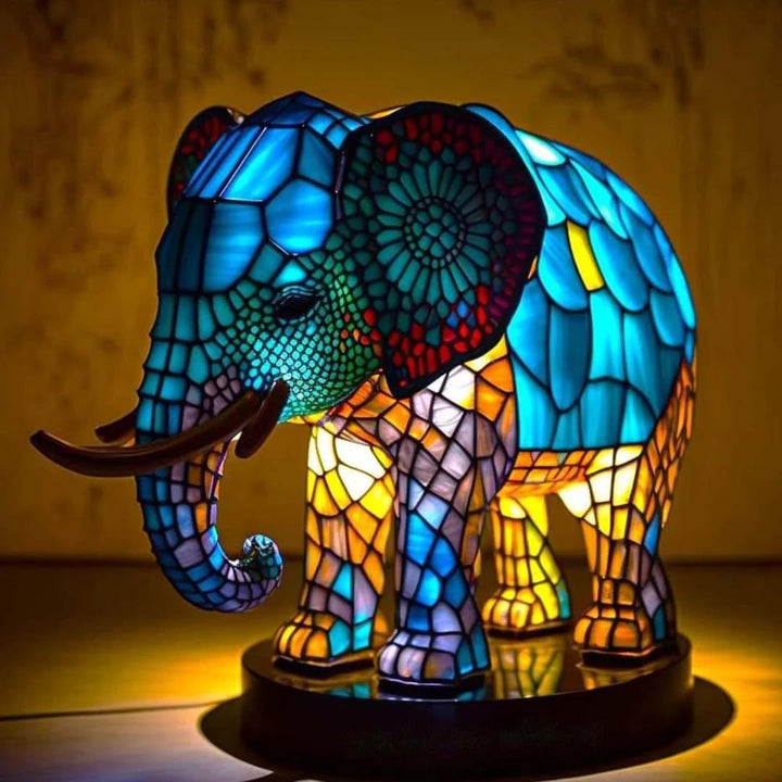 Almira - Illuminated Animal Art Wall Decoration