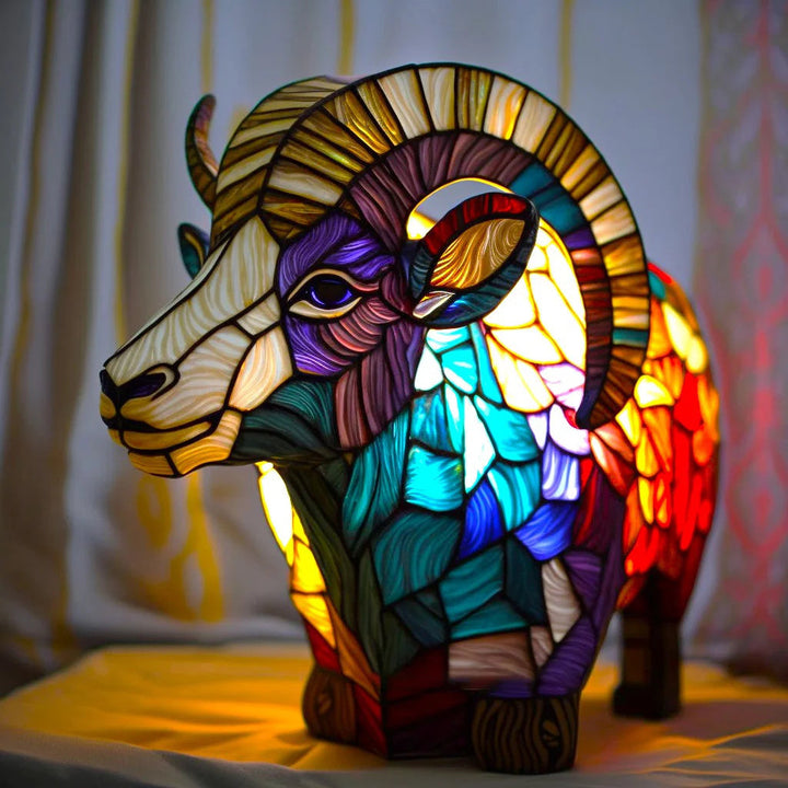 Almira - Illuminated Animal Art Wall Decoration