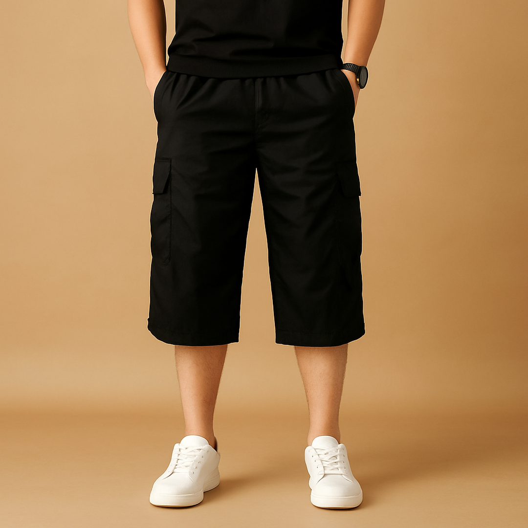 Terry  - Cargo Shorts Mit Seitentaschen