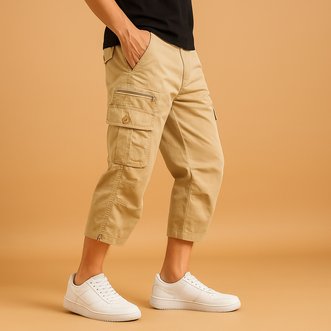 Terry  - Cargo Shorts Mit Seitentaschen