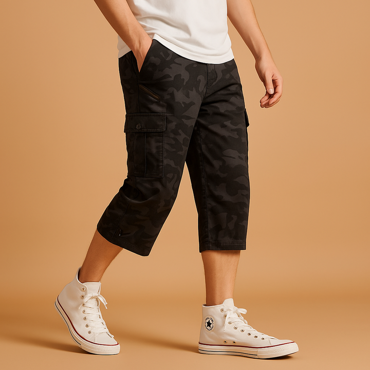 Terry  - Cargo Shorts Mit Seitentaschen