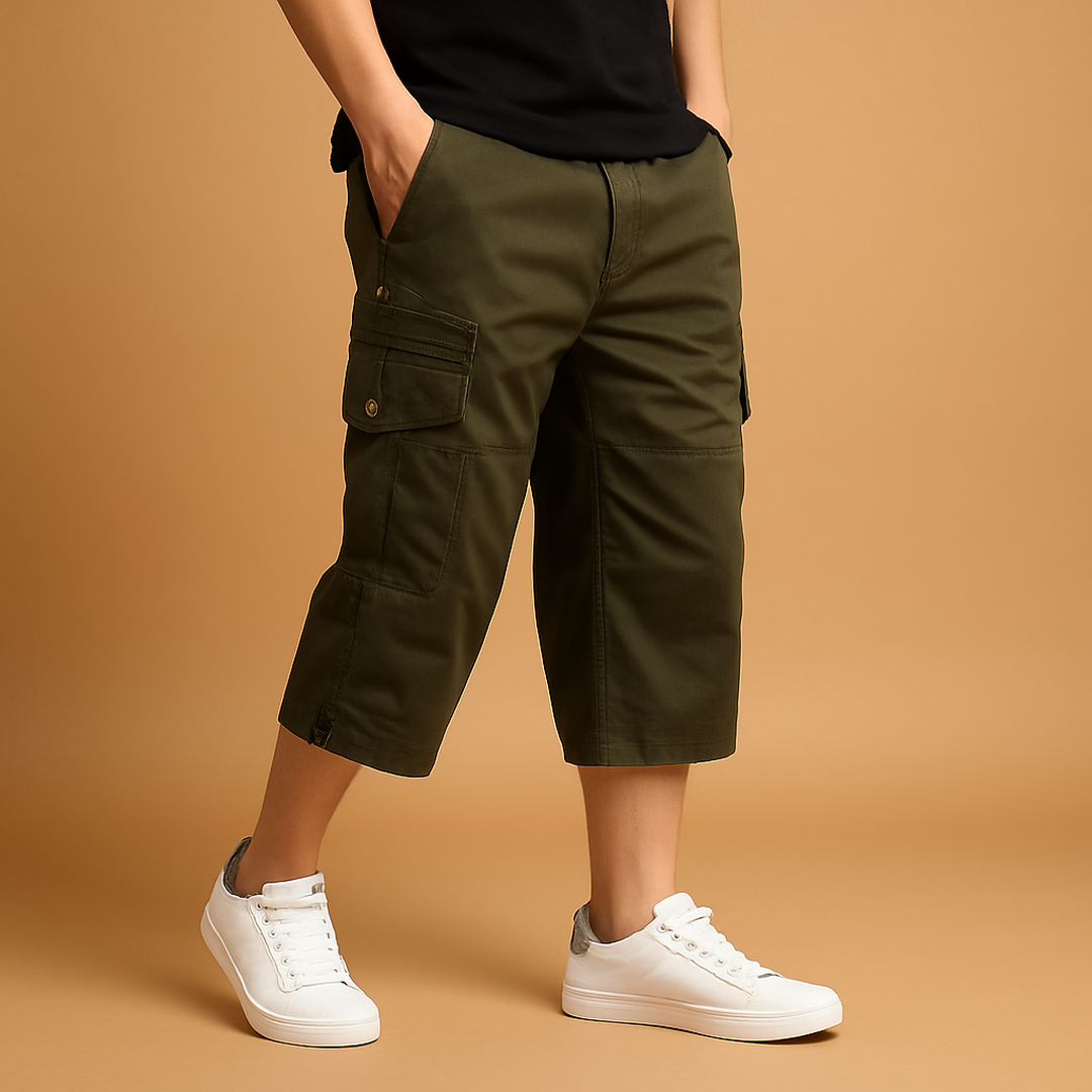 Terry  - Cargo Shorts Mit Seitentaschen
