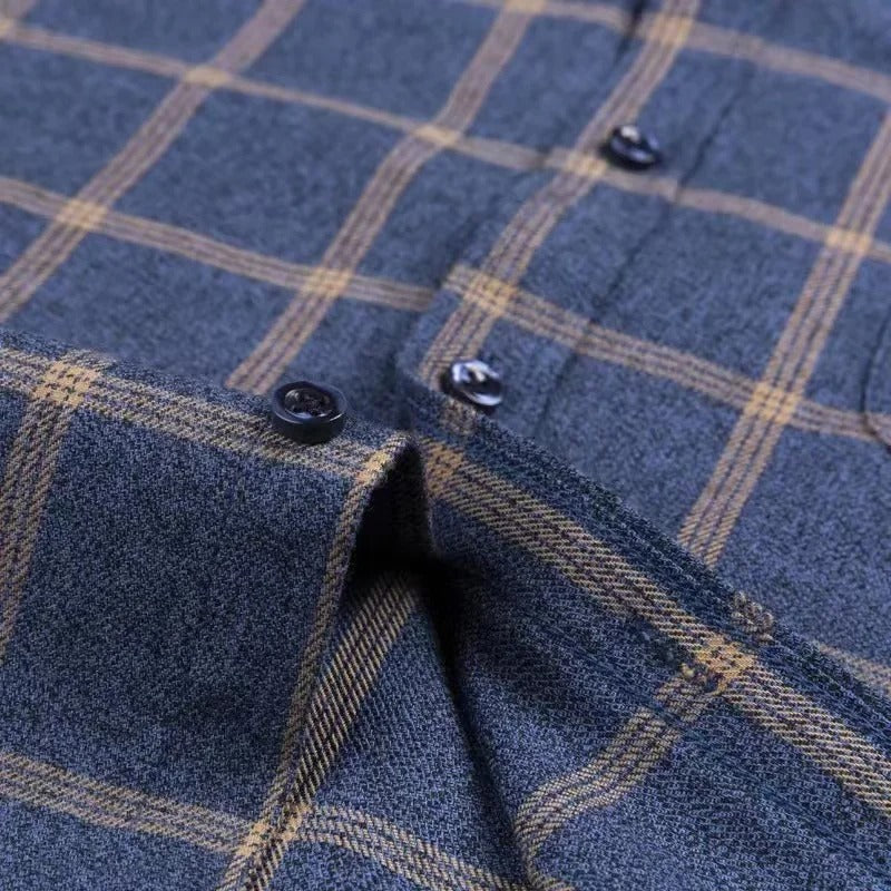 Tiziano – Checked Cotton Men's Shirt
