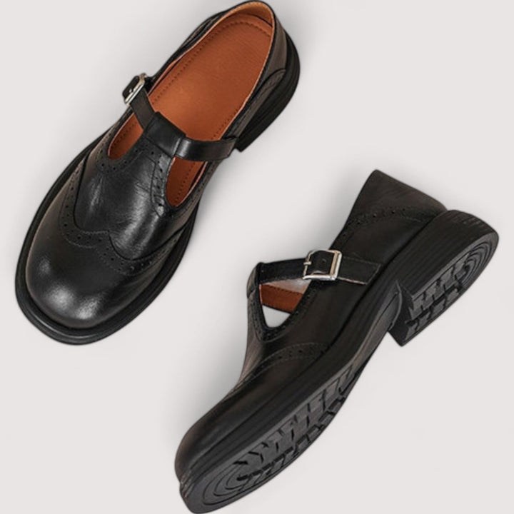 Women Comfortable Elegant Low Heel Sandals Dress Shoes - Image 7