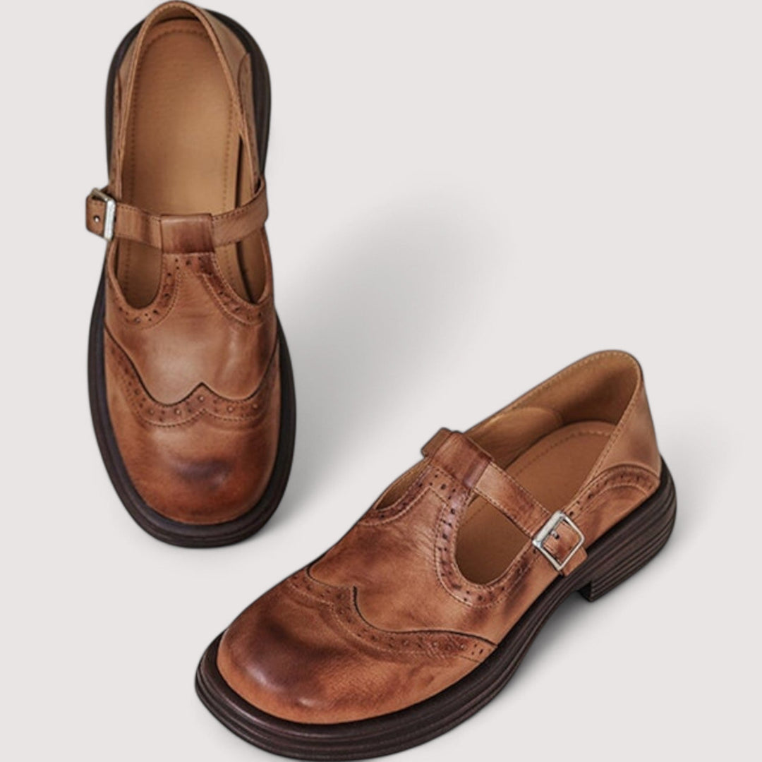 Women Comfortable Elegant Low Heel Sandals Dress Shoes - Image 4
