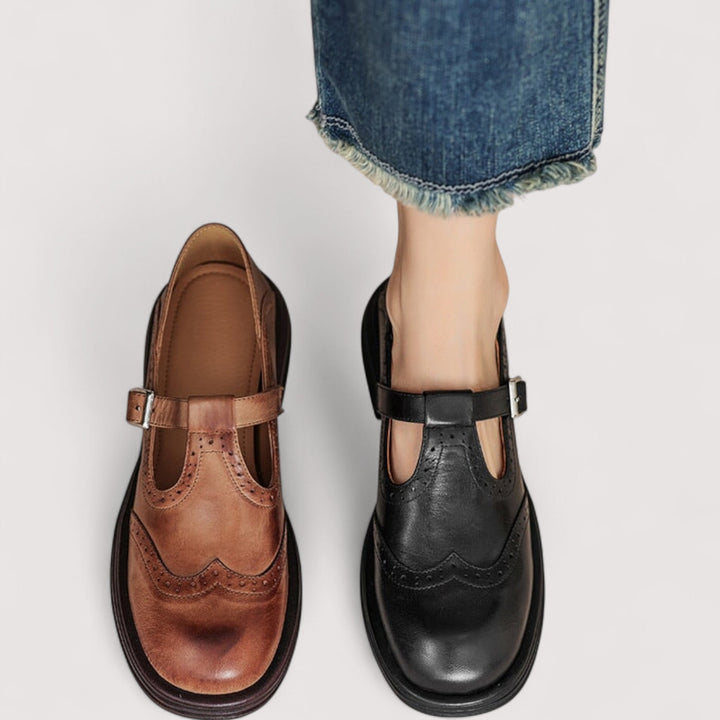 Women Comfortable Elegant Low Heel Sandals Dress Shoes - Image 3