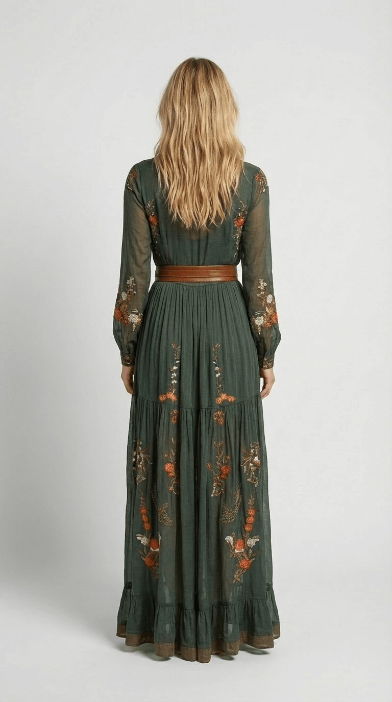 Isaluna - Boho Maxikleid Camilla Stil